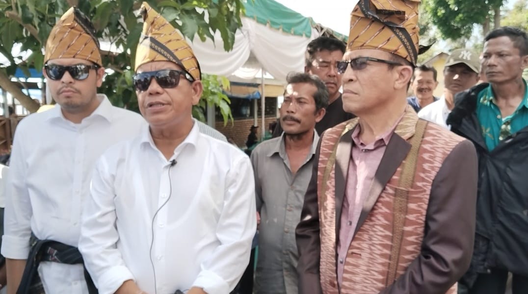 Cabup dan Cawabup Simalungun Nomor Urut 1, RHS-AZI didampingi Irjen Pol (Purn) Maruli Wagner Damanik