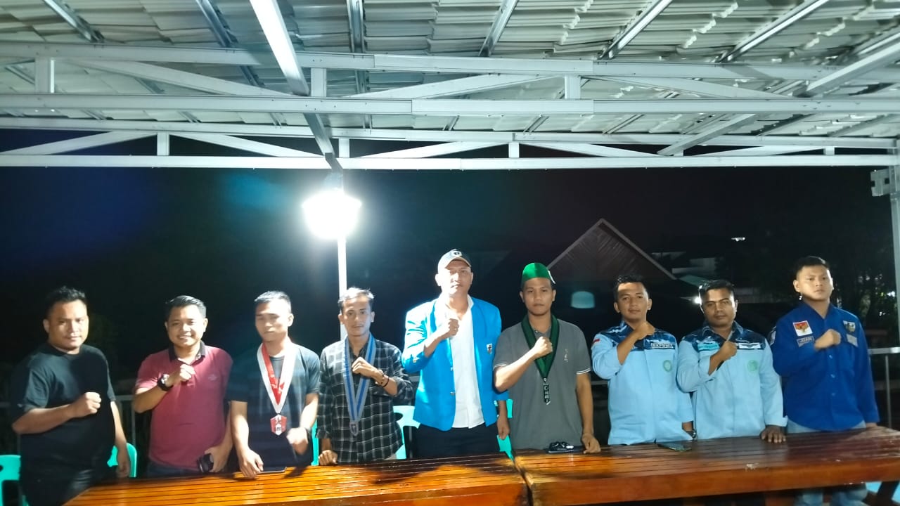 Gabungan Ormas Kepemudaan saat menggelar konprensi pers