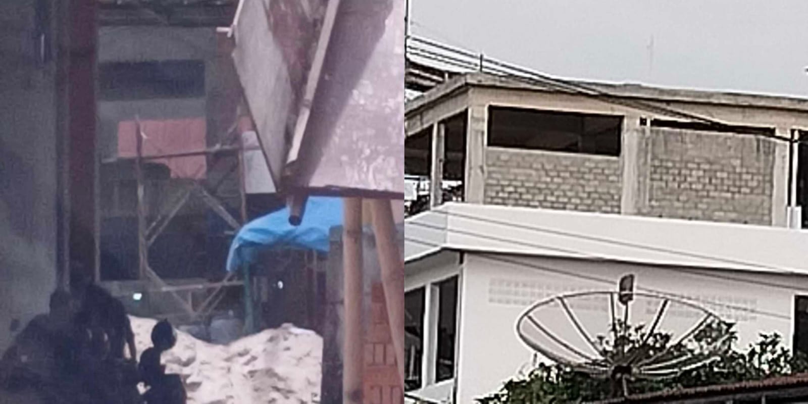 Gedung yang merupakan penambahan bangunan, pengurusan izinnya oleh oknum honorer Pemkab Simalungun inisial YB
