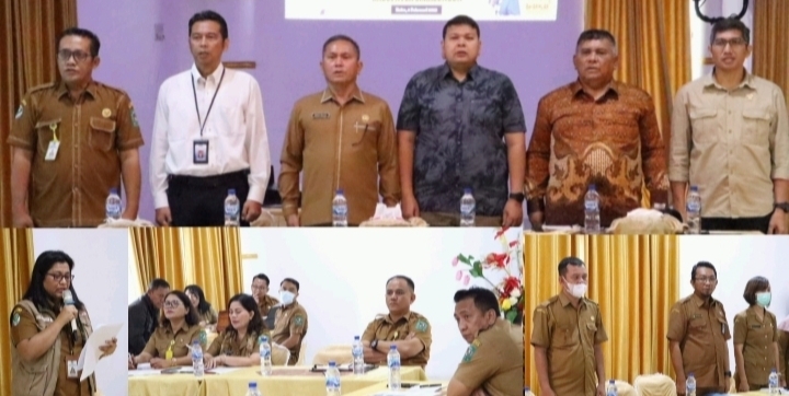 Suasana berlangsungnya kegiatan sosialisasi BLUD Puskesmas.