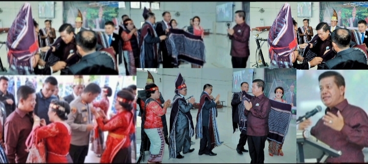 Panitia Bona Taon PPRS Pematang Siantar Sambut Hangat Bupati dan Kapolres Simalungun