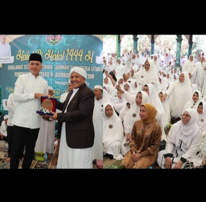 Wagub Sumut Musa Rajekshah dan Jemaah (Photo Istimewa)