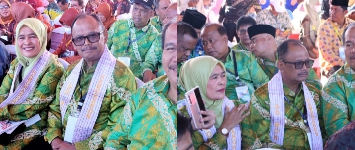 Wabup Simalungun dan istri (photo istimewa)