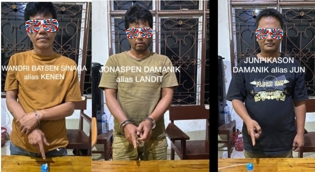 Polres Simalungun Gulung Jaringan Narkoba Kecamatan Raya Kahean (photo istimewa)