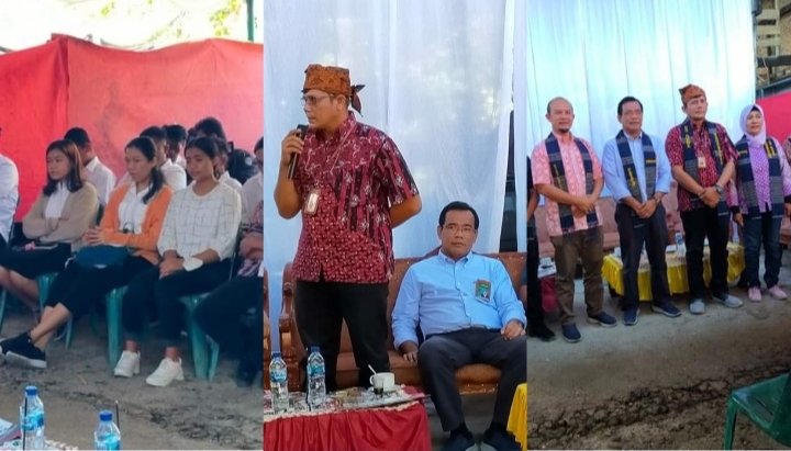 Kadisnaker Simalungun pada pelatihan berbasis kompetensi (photo istimewa)