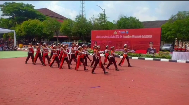 Lomba Pocil di halaman belakang Mapolda Sumut (ist)