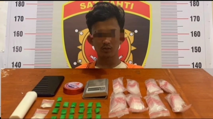 Tangkapan dan barang bukti (ist)