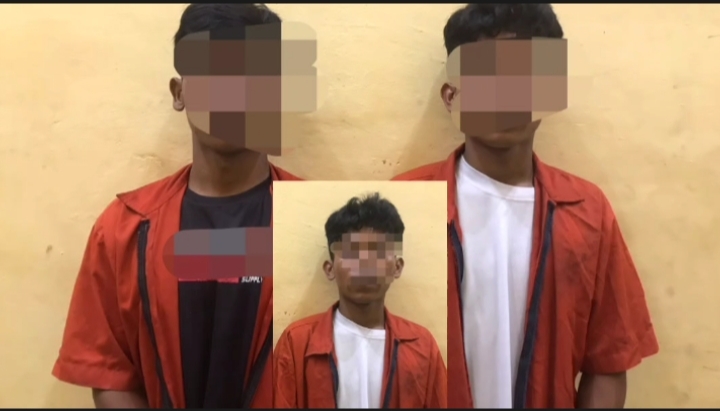 Kakak adik dan terlapor RS