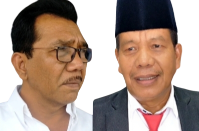 Ketua DPRD yang juga Ketua DPD Partai Golkar Simalungun Timbul Jaya Sibarani dan Bupati Simalungun Radiapoh Hasiholan Sinaga (Doc Armedo.co)