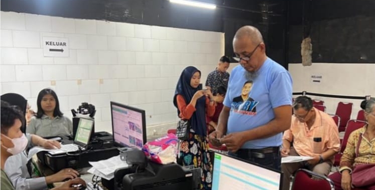 Disdukcapil Medan buka layanan Aminduk di pusat perbelanjaan ( ist)