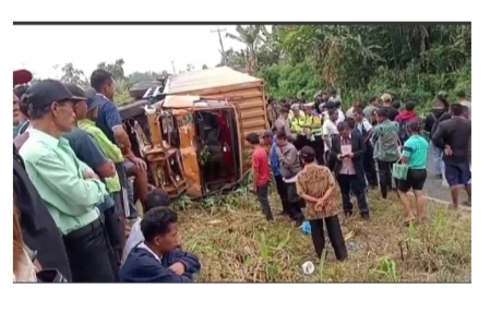 Tangkapan layar Vidio yang diunggah pengguna media sosial atasnama Edimancer Saragih