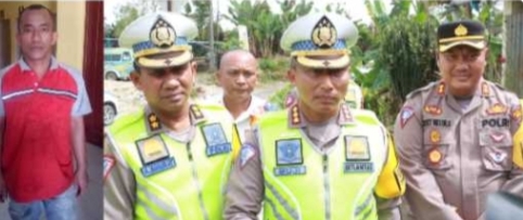 Supir truck Fuso, Dirlantas Polda Sumut dan Kapolres Simalungun