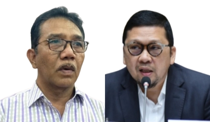 Ketua DPRD Simalungun Timbul Jaya Sibarani dan Ketua Komisi II DPR RI, Ahmad Doli Kurnia Tanjung (ADK)