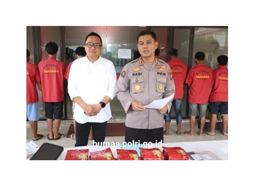 Press Conference Polda Sumatera Utara