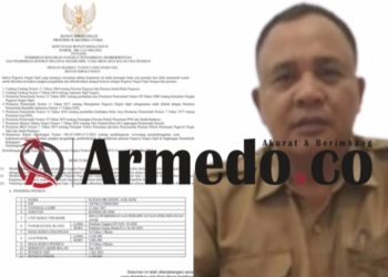 SK pensiun oknum diduga calo jabatan berinisial ES, Kadisdik Simalungun Sudiahman Sumbayak