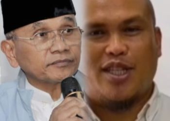 Bupati Simalungun Anton Achmad Saragih dan Camat Bandar yang di copot, Tagon Sihotang