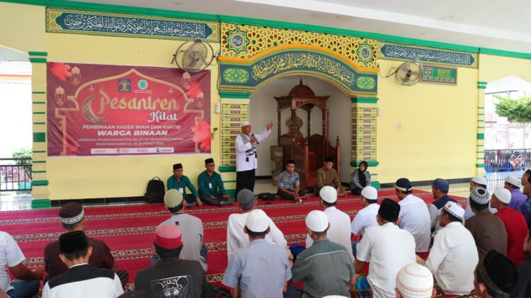 Lapas Pematangsiantar Adakan Pesantren Kilat Warga Binaan.