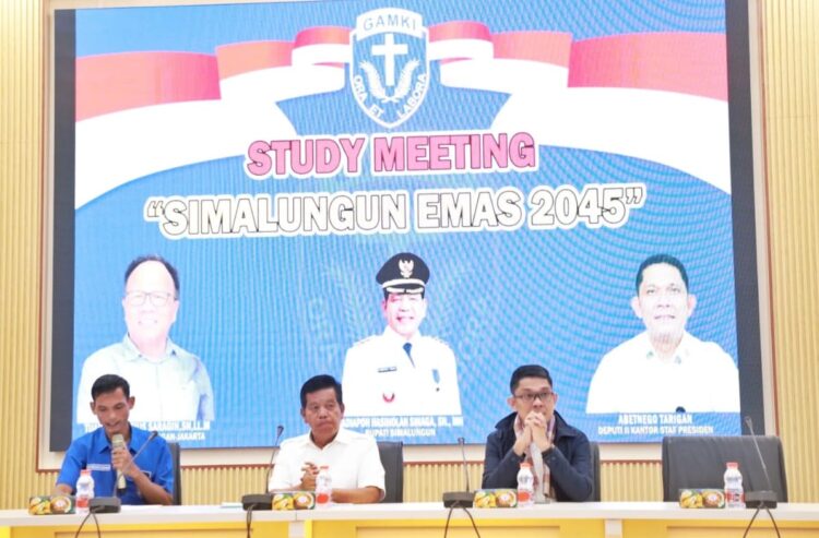 Bupati Simalungun Sebagai Narasumber di Study Meeting GAMKI