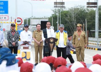 Presiden RI Resmikan Jalan Tol Trans Sumatera
