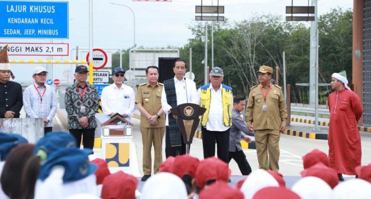 Presiden RI Resmikan Jalan Tol Trans Sumatera