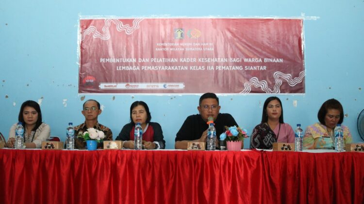 Lapas Kelas IIA Pematangsiantar Latih Warga Binaan Menjadi Kader Kesehatan.