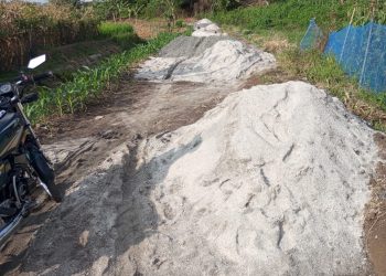 PROGRAM PEMBANGUNAN KELURAHAN TIGA BALATA TERHENTI, LURAH TAHAN DANA, PEMBANGUNAN TERHENTI.