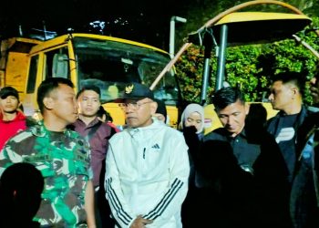 Bupati Simalungun Tinjau Banjir Dan Longsor Di Kota Touris Parapat