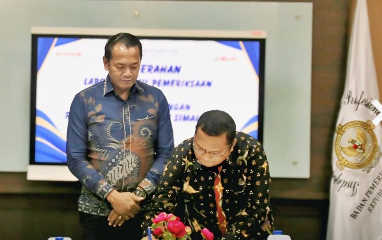Pemkab Simalungun Menerima Opini WTP Atas LKPD Tahun 2024 Oleh BPK Perwakilan Sumut.