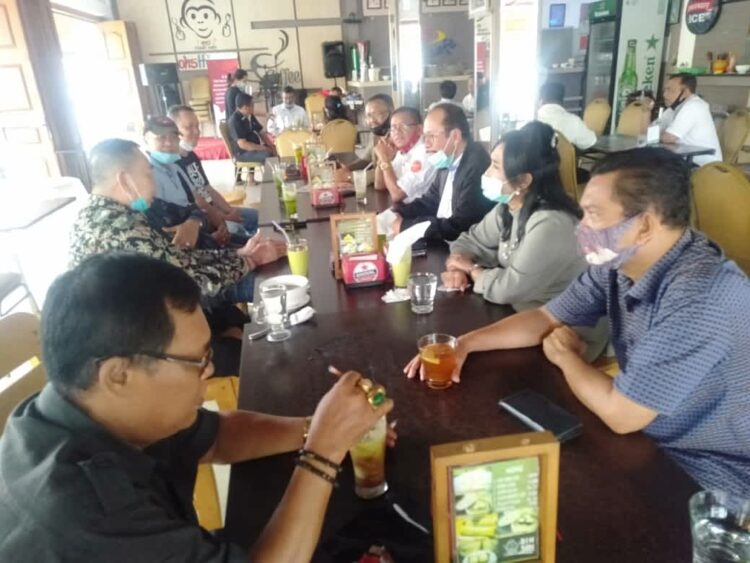 Suasana pertemuan Asner Silalahi dengan tokoh Tionghoa