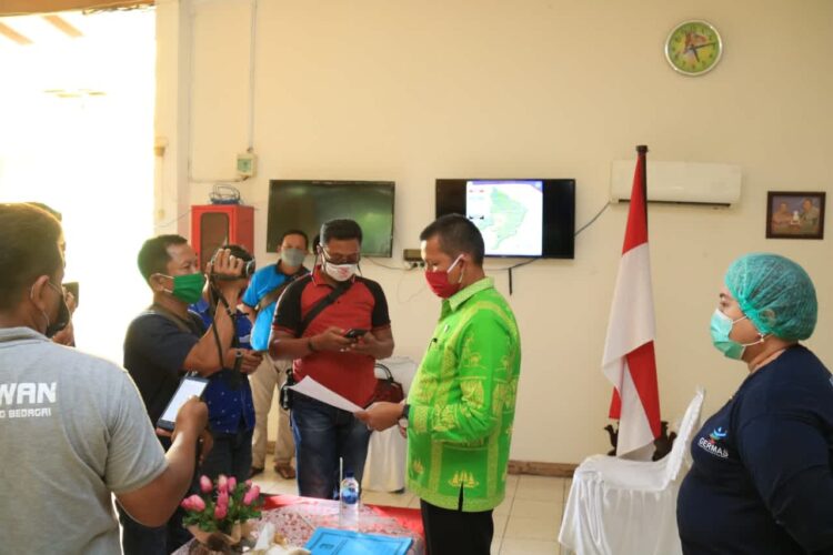 Jubir Gugus Tugas Percepatan Penanganan Covid-19 Kabupaten Sergai, H. Akmal.