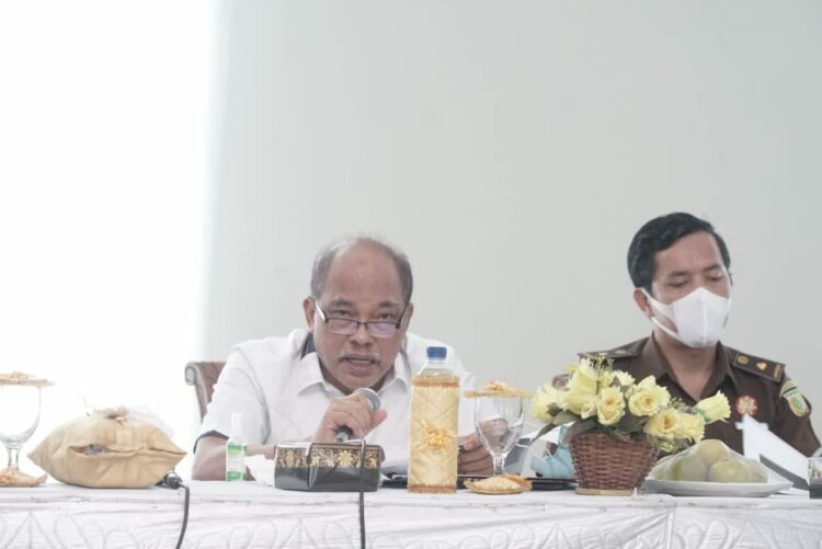 Satgas covid  bersama Walikota Tebingtinggi adakan tatap muka.