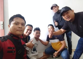 Ranto Manik saat diamankan polisi