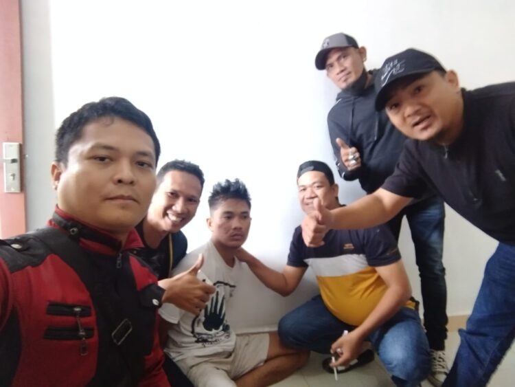Ranto Manik saat diamankan polisi