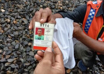 Identitas korban tewas di rel kereta api
