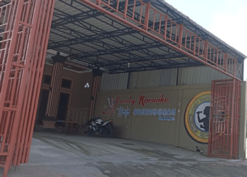 Cafe tempat hiburan malam di jalan ring road Desa Huta Rakyat Kecamatan Sidikalang Kabupaten Dairi.(f:ist/konstruktif)