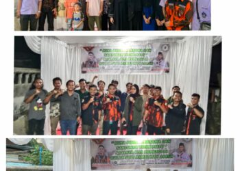 Sapma PP Simalungun dan KRJPS berbuka puasa bersama sambil memberikan santunan kepada anak yatim piatu.(Nawasenanews/ Ist)