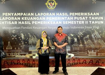 Wali Kota saat menghadiri Seminar Nasional serta LHP LKPP TA 2023 di Jakarta.(Nawasenanews/ Ist)