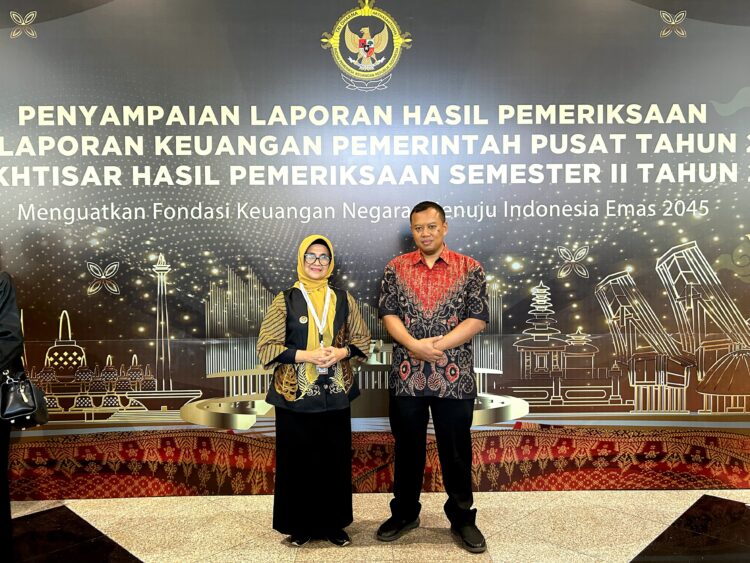 Wali Kota saat menghadiri Seminar Nasional serta LHP LKPP TA 2023 di Jakarta.(Nawasenanews/ Ist)