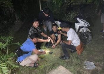 Tanta seorang laki-laki berusia 33 tahun target operasi karena menjual narkoba yang berhasil ditangkap Polres Simalungun di Bandar Huluan.Tanta merupakan warga Huta II, Nagori Manik Maraja, Kecamatan Sidamanik, Kabupaten Simalungun. ( Nawasenanews/ ist)