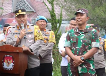 Kapolres Simalungun berkomitmen untuk terus meningkatkan kewaspadaan dan pengamanan di wilayah hukumnya untuk menjaga keamanan dan ketertiban masyarakat, khususnya menjelang pelaksanaan Pilkada 2024.( Nawasenanews/ Ist)