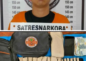 Pengedar Ganja “MRH” di Jalan Bola Kaki Pematangsiantar, Di Tangkap