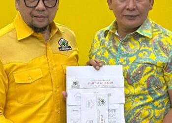 Resmi! DPP Partai Golkar Tetapkan Mangatas Silalahi dan Ade Sandrawati Purba Calon Wali Kota dan Wakil Wali Kota Pematangsiantar