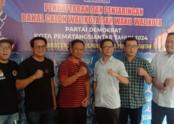 Freddy Alex Damanik Bangun Komunikasi dengan Ketua Partai Demokrat Siantar