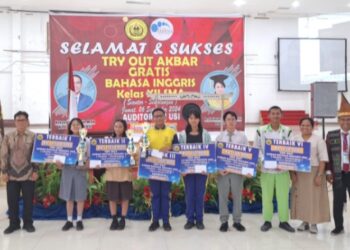 Diikuti 1.500 Siswa, Audrey Brilliana Raih Terbaik 1 Try Out Akbar Bahasa Inggris USI