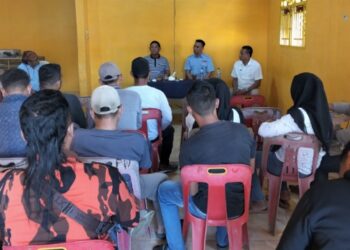 Warga Silandoyong Berikan Kekuatan dan Semangat Kepada Cawabup Benny Gusman Sinaga