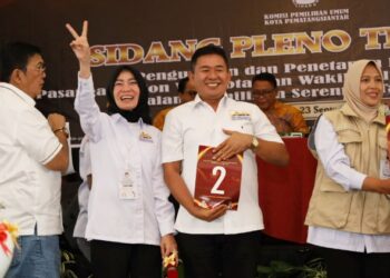 KPU Tetapkan Nomor Urut Pasangan Calon Walikota dan Wakil Walikota Siantar