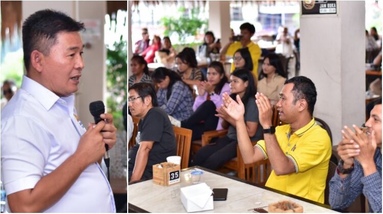 Kontrak Politik Diteken, Mangatas-Ade Purba Jawab Tuntas Kegundahan Anak Muda Siantar