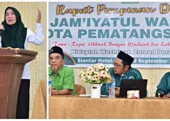 Calon Wakil Walikota Ade Sandrawati Purba Paparkan Visi dan Misi di Rapim Al Washliyah