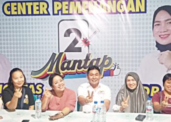 Pejuang Kanker Ajak Masyarakat Pilih Mangatas Silalahi-Ade Sandrawati Purba