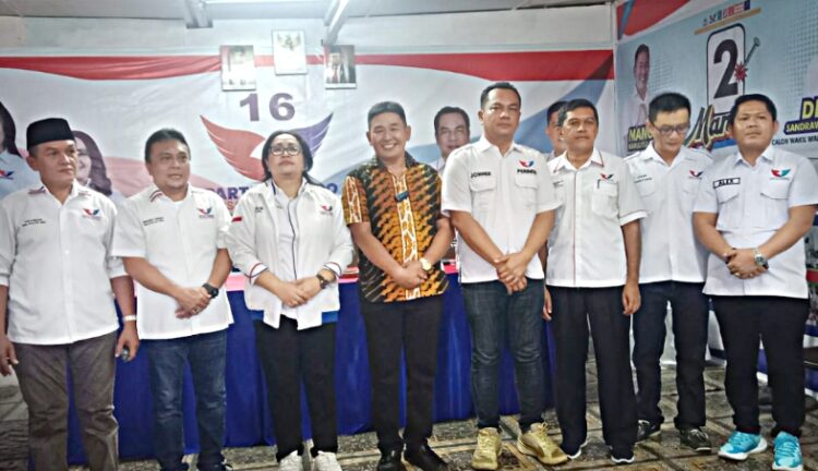 Instruksi Perindo Sumut, Menangkan Mangatas Silalahi dan Ade Sandrawati di Pilkada Siantar